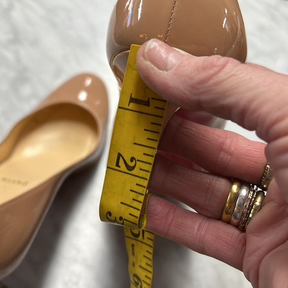 Christian Louboutin Simple Pump 70 in Patent Nude 6248 Size 39.5 - Picture 14 of 14